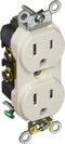 Leviton 131-TBR15-00W 15A Tamp Resis Outlet, White...
