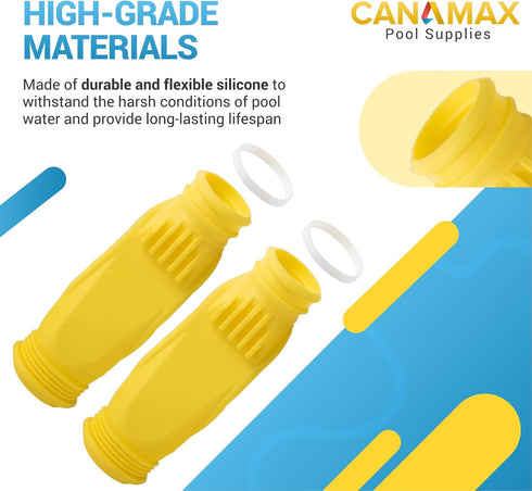 Canamax Premium W69698 Pool Cleaner Long Life Diaphragm - Replacement for Zodiac Baracuda G3,G4 Alpha 2 3 - Fit with W81701 W81700 W81600- Pack of...