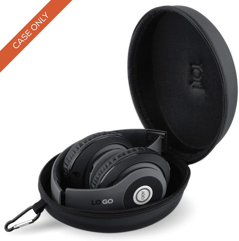 iJoy Hard Headphone Travel Case for Foldable Rechargeable Wireless iJoy Headphones- Portable, Universal Hard EVA Shell Storage Bag with Zipper for...