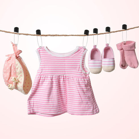 50 Pieces Diaper Pins Safety 2.2 Inch Plastic Head Cloth Diaper Nappy Pins with Locking Closures Stainless Steel with Velvet Bag(Black)...