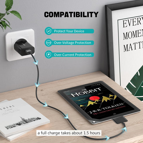 LBSC USB Charging Data Cable Cord for Barnes & Noble Nook HD HD+ 7/9" Tablet...