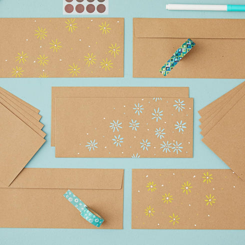 Juvale 100 Pack Bulk #10 Brown Envelopes with Gummed Seal for Invitations, Mailing Letters, Checks, Gift Certificates (4-1/8 x 9-1/2 In)...