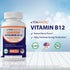 Vitamatic Vitamin B12 5000 mcg per Serving Fast Dissolve 365 Tablets - Berry Flavor - Supports Energy Metabolism...