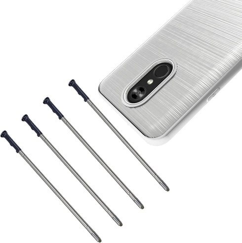 Black for Stylo 5 Pen Stylus 5 Pen Replacement Part for LG Stylo 5 Stylo 5+ Q720AM Q720VS Q720MS Q720PS Q720CS Q720MA Stylus S Pen Stylus Pen (4 P...