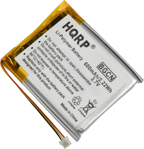 HQRP Battery Compatible with Dr. Dre Studio 2.0 Over-Ear Headphones AEC643333 Wireless Studio2 Studio-2...