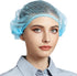 LEOBRO Hair Nets for Food Service Workers, 50PCS Hair Net, Hairnets for Foodservice, Kitchen Hair Nets for Women Men Cooking, Non-woven Bouffant C...