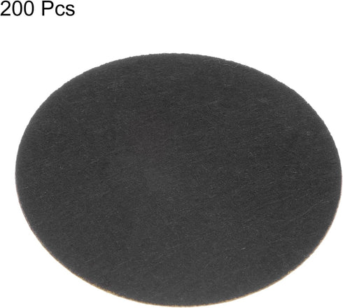 200pcs Round Adhesive Felt Circles, 60mm 3/64" Pre Cut Felt Craft Stickers Non-Woven Mini Felt Fabric Circles for DIY Sewing Handcraft Cut Project...