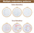 PATIKIL Embroidery Kit for Beginners, 3 Sets Cross Stitch Kits for Beginners Embroidery Kits Hand Stamped Pattern Learn to 30 Stitches with Instru...