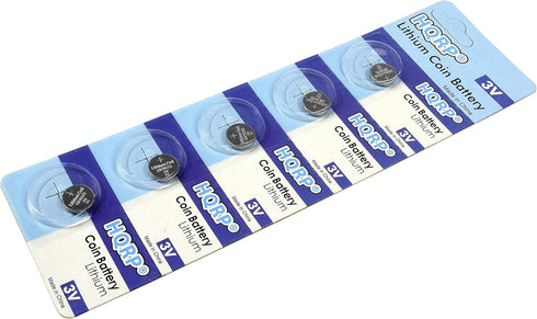 HQRP 10-Pack CR1025 3-Volt Lithium Cell Battery CR1O25 BR1025 DL1025 1025 5033LC KL1025...