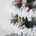 CCINEE 33FT Christmas Tinsel Garland,White Metallic Twist Garland with Star for Christmas Tree Wedding Party Decoration...