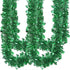 CCINEE 33FT St.Patrick's Day Tinsel Garland,Shamrock Clover Green Metallic Garland for Irish Party Home Decoration...
