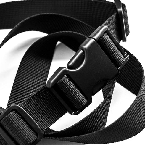 Buckles Straps Set 1 inch: 10 pack Side Release Plastic Buckle + 12 yard Nylon Webbing Strap + 20 pcs Tri-glide Slide Clip, Heavy Duty Quick Snap ...