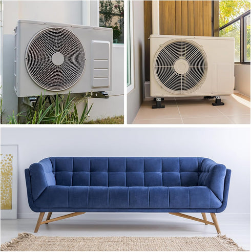 PATIKIL Multi Purpose Rubber Spacer, 10 Pcs 2.4"OD 0.47"ID 0.4"Thickness Neoprene Round Anti-Vibration Isolation Pads Isolator Rubber Bushings Spa...