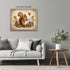 Posterizer 1 pcs- A squirrel eating nuts on the ground-Art for Animal Lovers-Floral Botanical Art- Gift for Men Women Entrepreneur Teens-Living Ro...