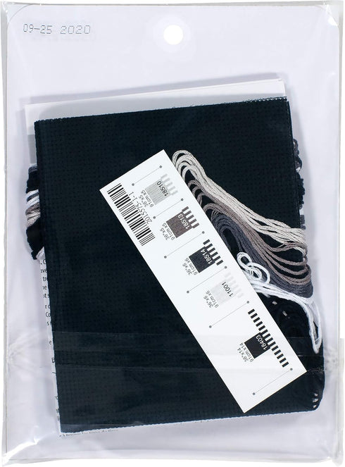 DIMENSIONS Black Moon Cat Counted Cross Stitch Kit, Multi-Color...