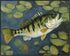 Posterizer 1 pcs- little bass fish near the pond-Art for Animal Lovers-Landscape & Nature Art- Living Room Bedroom Decor- unframed wall art...