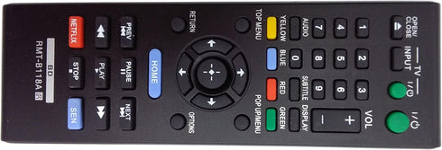 New RMT-B118A Replaced Remote Control fit for Sony BDP-BX18 BDP-S185 BDPBX3100 BDP-BX39 BDP-S1100 BLU-RAY DISC Player Subs for RMT-B119A...