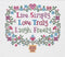 Janlynn Live, Love, Laugh Counted Cross Stitch Kit-8"X7" 14 Count, White...