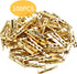 Mini Plastic Clips, 100 Pieces Utility Photo Clips Paper Peg Clothes Line Clips - 3.5 x 0.5 x 0.7cm, Gold...