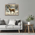 Posterizer 1 pcs-majestic deer in snowy winter scene-oil painting style-9-Art for Animal Lovers-Landscape & Nature Art-Decor for Home & Office- un...