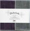 IPPINKA Nawrap Binchotan Dishcloth, Naturally Anti-Odor, 6 Ply, Absorbent and Durable, 13.5 x 13.5 in - Purple x Charcoal...