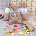 CCINEE 12PCS Burlap Drawstring Gift Bag, 5 X 7 Inch Organza Treat See Through Bags for Jewelry Sheer Easter Gifts Pouch Wedding Baby Shower Party ...