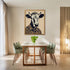 Posterizer 1 pcs-serious cow wearing chic clothes-Art for Animal Lovers-Abstract & Modern Art-Decor for Home & Office- unframed wall art...