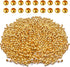 Aylifu Crimp Beads 3mm, 1000 Pieces Stopper Beads Metal Bead Spacers for DIY Bracelet Jewelry Making, Gold...