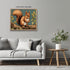 Posterizer 1 pcs- Cute squirrel on the tree, oil painting style-Art for Animal Lovers- Gift for Men Women Entrepreneur Teens-Living Room Bedroom D...