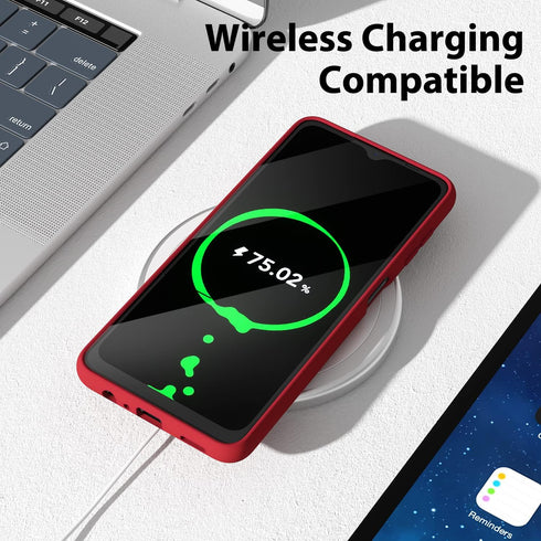 oakxco for Samsung Galaxy A13 5G Phone Case/A04s Phone Case Liquid Silicone, Cute Thin Slim Soft Rubber TPU Plain Smooth Gel Cover for Women Girl,...