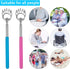 Awpeye Bear Claw Back Scratcher Extendable, Metal Portable Telescopic Backscratchers with Rubber Handled 8 Pack, Backscratcher for Men and Women...