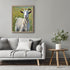 Posterizer 1 pcs- Oil painting style print of a goat-Art for Animal Lovers-Floral Botanical Art- Gift for Men Women Entrepreneur Teens-Living Room...