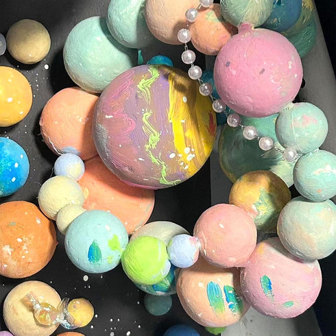 CCINEE 40pcs White Foam Balls for Craft, 2 Inch Round Foam Balls for Flower Art Craft Household School Project Party Decorations...