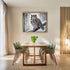 Posterizer 1 pcs-owl in nature-winter snowy scene in oil painting style-4-Art for Animal Lovers-Landscape & Nature Art-Decor for Home & Office- un...