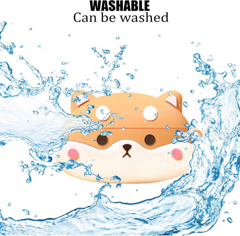 Cute Case Compatible with Beats Solo Buds(2024) with Keychain, Soft Silicone Anime Puppy Protective Cartoon Cases Wireless Earbuds Accessories wit...
