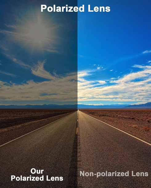 TOODOO 3 Pairs Sport Polarized Sunglasses for Cycling Driving Fishing TAC Lens Sunglasses for Men Women Youth Baseball Running Golf Motorcycle...