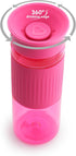 Munchkin® Miracle® 360 Spill Proof Sippy Cups, 24 and 10 Ounce, 2 Pack, Pink – Toddler and Adult Set...