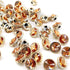 Decorative Amber Rhinestone Resin Sewing Shank Buttons 50 pcs - 12.5mm, 1/2"...