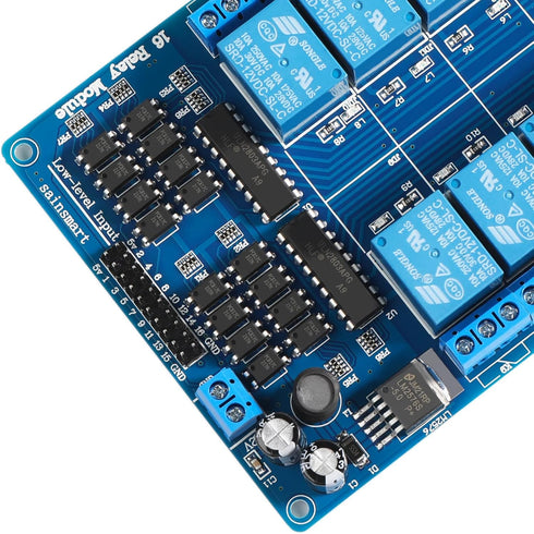SainSmart 16-Channel 12V Relay Module Board for Arduino DSP AVR PIC ARM...