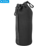 PATIKIL Camera Lens Bag, 3 Pcs 3.9" ID x 9.8" H Drawstring Lens Pouch with Thick Protective Neoprene, Lens Case for DSLR Camera Lens, Water Coffee...