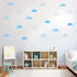 Cloud Wall Decals Wall Decor Kids Room Cloud Wall Stickers Vinyl Decals for Baby Boys Girls Nursery Toddler Room Decor Wall Stickers Nursery A64 (...