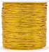 1mm Spool Gold Metallic Cord Tinsel String Jewelry Braided Thread, Total Length 109 Yards/ 328 Feet (Gold)...