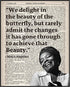 Posterizer 1 pcs-We Delight in the Beauty-Maya Angelou-Quotes-Afro-American Art Collection- Living Room Bedroom Decor- unframed wall art...