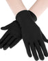 Sumind 3 Pairs Wrist Length Gloves Women Short Satin Gloves Opera Short Gloves for 1920s Wedding Party...