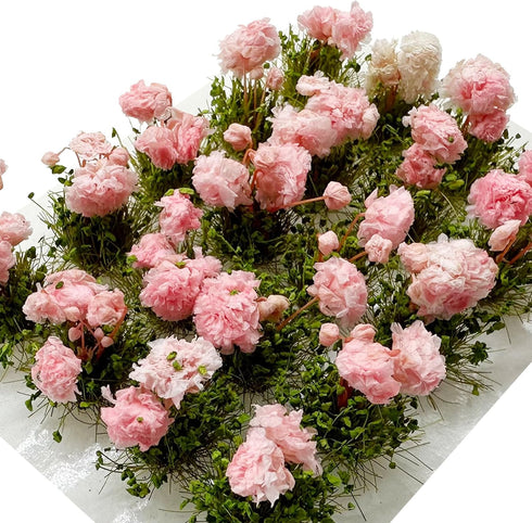 Woohome Flower Cluster Flower Vegetation Groups Grass Tufts Miniature Static Scenery for DIY Architecture Building Model Railway Train Diorama Gar...