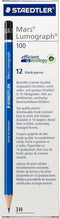 STAEDTLER Mars Lumograph Writing, Drawing, Sketching Pencil (Box of 12) (3H)...