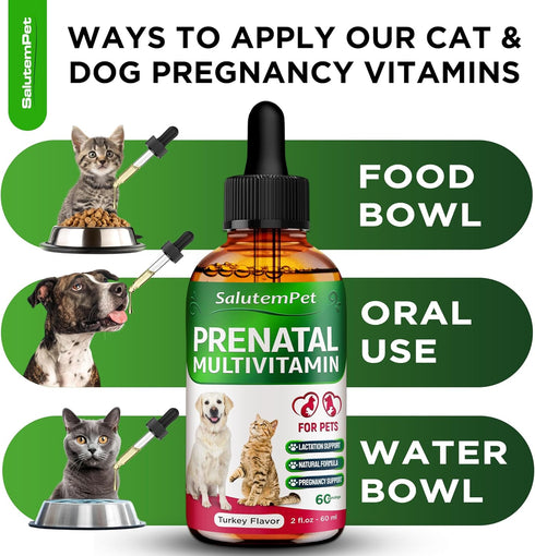 Dog Prenatal Vitamins | Pregnant Cat Supplies | Prenatal Vitamins for Dogs | Product for Pregnant Cat | Prenatal Dog Vitamins | Vitamins for Pregn...