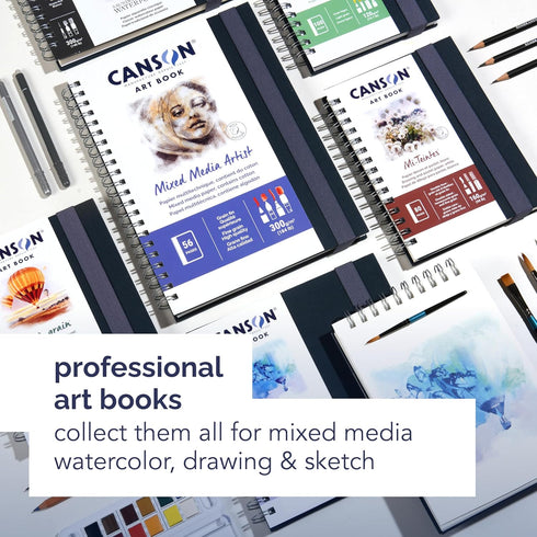 CANSON Art Book Drawing Notebook, White...
