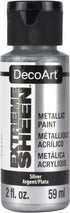 DecoArt 2 Ounce, Silver Extreme Sheen Paint, 2 oz...