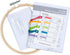 DIMENSIONS 72-76109 Rainbow Needlepoint Embroidery Kit with 6'' Bamboo Hoop......